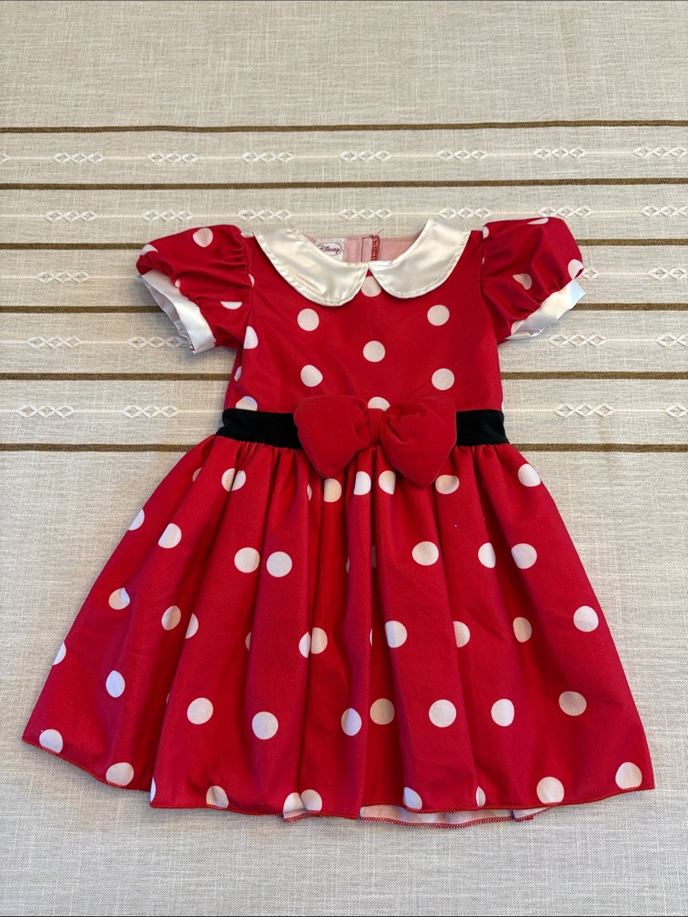 Disney Minnie Mouse Red and White Polka Dot Dress